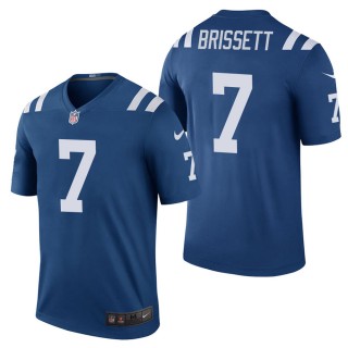 Men's Indianapolis Colts Jacoby Brissett Royal Color Rush Legend Jersey