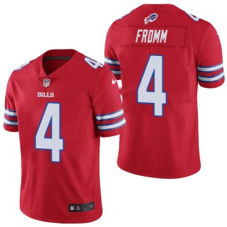 Men's Buffalo Bills Jake Fromm Red Color Rush Limited Jersey