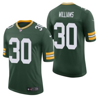 Men's Green Bay Packers Jamaal Williams Green Vapor Untouchable Limited Jersey