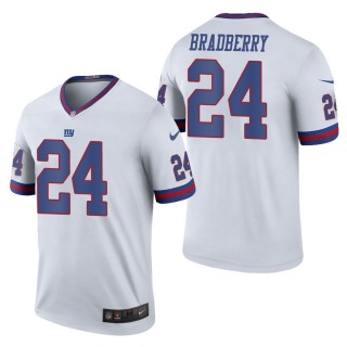 Men's New York Giants James Bradberry White Color Rush Legend Jersey