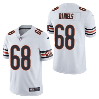 Men's Chicago Bears James Daniels White Vapor Untouchable Limited Jersey