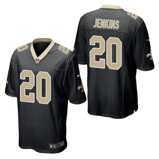 Men's New Orleans Saints Janoris Jenkins Black Game Jersey