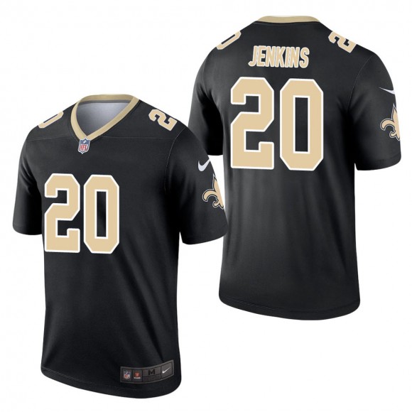 Men's New Orleans Saints Janoris Jenkins Black Legend Jersey