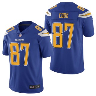 Men's Los Angeles Chargers Jared Cook Royal Color Rush Limited Jersey