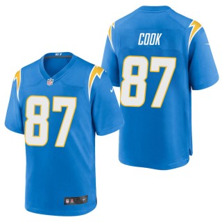 Men's Los Angeles Chargers Jared Cook Powder Blue Game Jersey