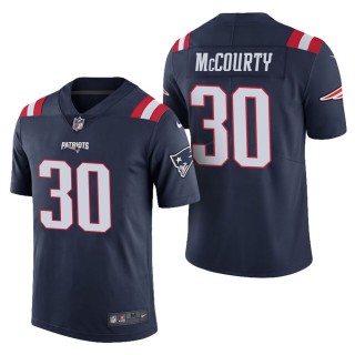 Men's New England Patriots Jason McCourty Navy Color Rush Limited Jersey
