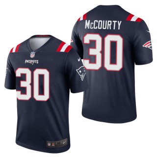 Men's New England Patriots Jason McCourty Navy Legend Jersey