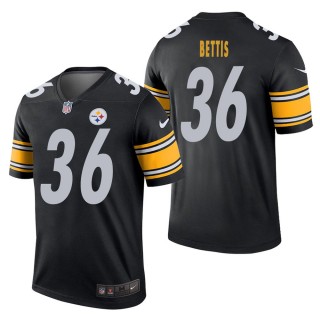 Men's Pittsburgh Steelers Jerome Bettis Black Legend Jersey