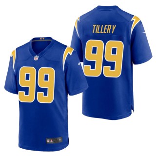 Men's Los Angeles Chargers Jerry Tillery Royal 2nd Alternate Game Jersey
