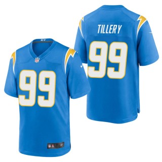 Men's Los Angeles Chargers Jerry Tillery Powder Blue Game Jersey