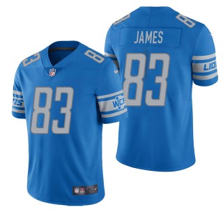 Men's Detroit Lions Jesse James Light Blue Vapor Untouchable Limited Jersey
