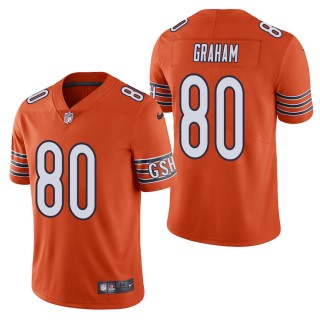 Men's Chicago Bears Jimmy Graham Orange Vapor Untouchable Limited Jersey