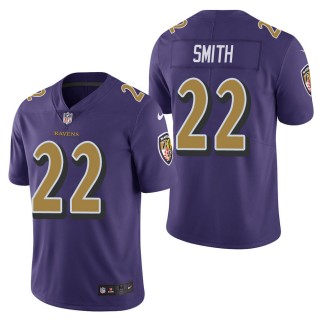 Men's Baltimore Ravens Jimmy Smith Purple Color Rush Limited Jersey