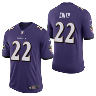 Men's Baltimore Ravens Jimmy Smith Purple Vapor Untouchable Limited Jersey