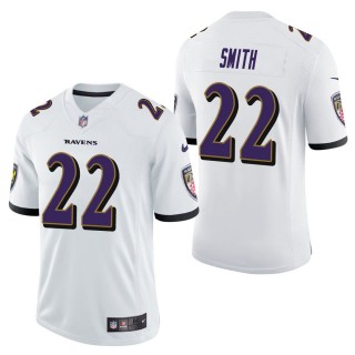 Men's Baltimore Ravens Jimmy Smith White Vapor Untouchable Limited Jersey