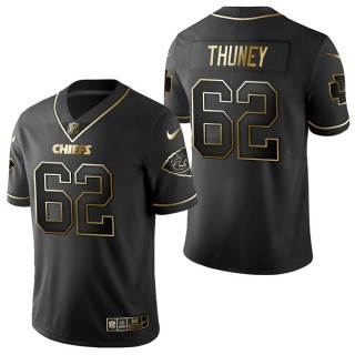 Men's Kansas City Chiefs Joe Thuney Black Golden Edition Jersey
