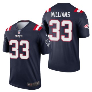Men's New England Patriots Joejuan Williams Navy Legend Jersey