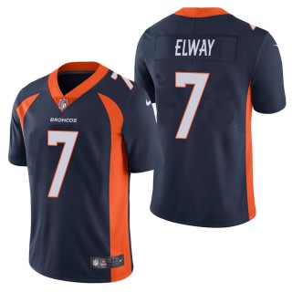 Men's Denver Broncos John Elway Navy Vapor Untouchable Limited Jersey