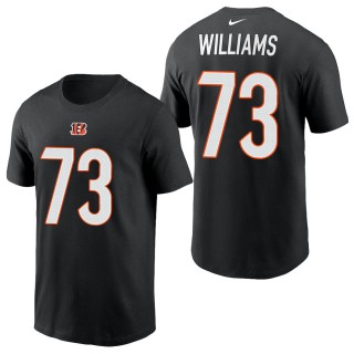 Men's Cincinnati Bengals Jonah Williams Black 2021 Name & Number T-Shirt