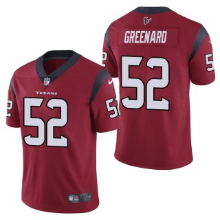 Men's Houston Texans Jonathan Greenard Red Vapor Untouchable Limited Jersey
