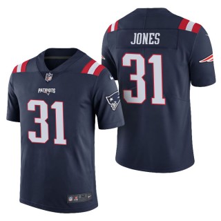 Men's New England Patriots Jonathan Jones Navy Color Rush Limited Jersey