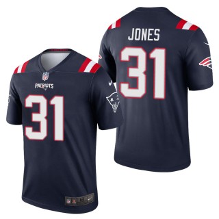 Men's New England Patriots Jonathan Jones Navy Legend Jersey