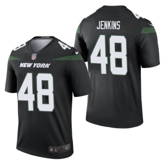 Men's New York Jets Jordan Jenkins Black Color Rush Legend Jersey