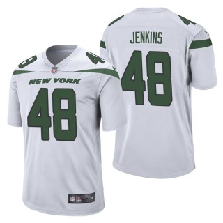Men's New York Jets Jordan Jenkins White Game Jersey
