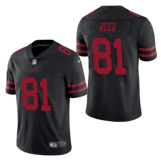 Men's San Francisco 49ers Jordan Reed Black Vapor Untouchable Limited Jersey