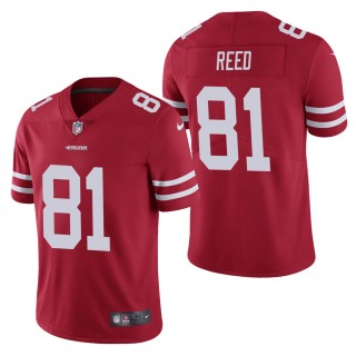 Men's San Francisco 49ers Jordan Reed Scarlet Vapor Untouchable Limited Jersey