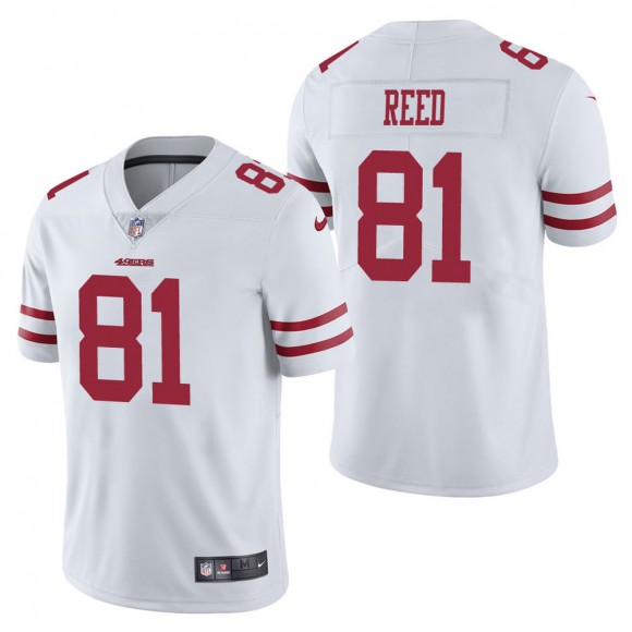 Men's San Francisco 49ers Jordan Reed White Vapor Untouchable Limited Jersey