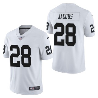 Men's Las Vegas Raiders Josh Jacobs White Vapor Untouchable Limited Jersey