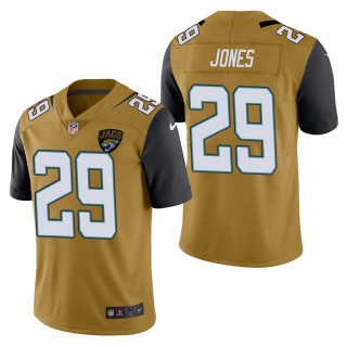 Men's Jacksonville Jaguars Josh Jones Gold Color Rush Limited Jersey