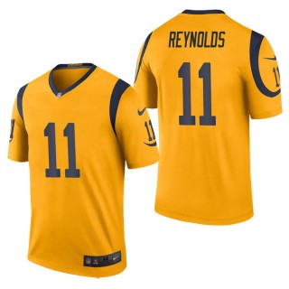 Men's Los Angeles Rams Josh Reynolds Gold Color Rush Legend Jersey