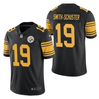 Men's Pittsburgh Steelers JuJu Smith-Schuster Black Color Rush Limited Jersey