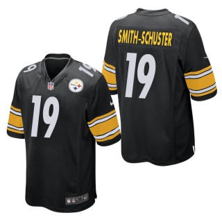 Men's Pittsburgh Steelers JuJu Smith-Schuster Black Game Jersey
