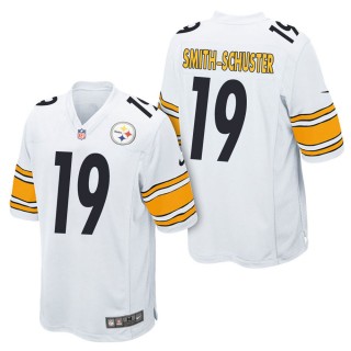 Men's Pittsburgh Steelers JuJu Smith-Schuster White Game Jersey