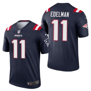 Men's New England Patriots Julian Edelman Navy Legend Jersey