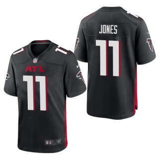 Men's Atlanta Falcons Julio Jones Black Game Jersey
