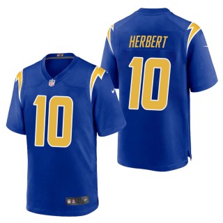 Men's Los Angeles Chargers Justin Herbert Royal 2nd Alternate Game Jersey