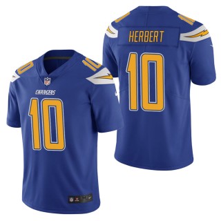 Men's Los Angeles Chargers Justin Herbert Royal Color Rush Limited Jersey