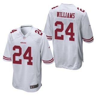 Men's San Francisco 49ers K'Waun Williams White Game Jersey