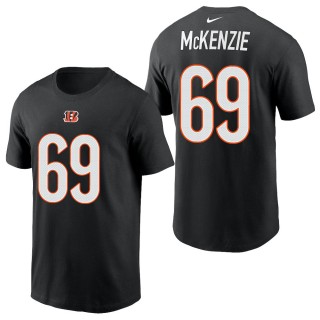 Men's Cincinnati Bengals Kahlil McKenzie Black 2021 Name & Number T-Shirt