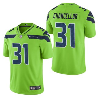 Men's Seattle Seahawks Kam Chancellor Green Color Rush Limited Jersey