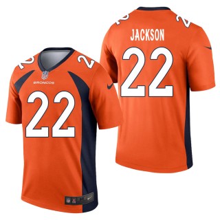 Men's Denver Broncos Kareem Jackson Orange Legend Jersey