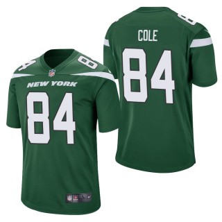 Men's New York Jets Keelan Cole Green Game Jersey