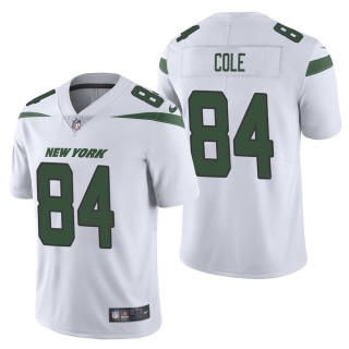 Men's New York Jets Keelan Cole White Vapor Limited Jersey