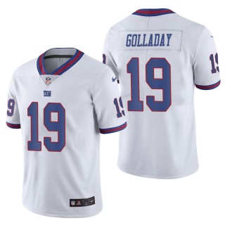 Men's New York Giants Kenny Golladay White Color Rush Limited Jersey