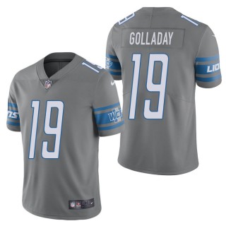 Men's Detroit Lions Kenny Golladay Steel Color Rush Limited Jersey