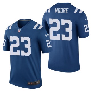 Men's Indianapolis Colts Kenny Moore Royal Color Rush Legend Jersey